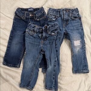 Old Navy Kids Classic Blue Jeans Trio